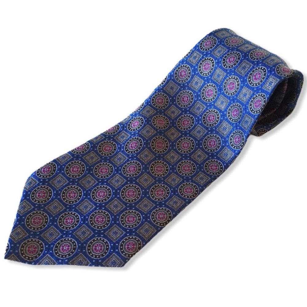 🌞3/25 Beautiful Men's Tie Blue Pink Designs